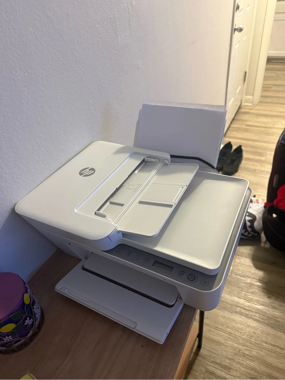 HP White Compact Home Office All-in-One Printer